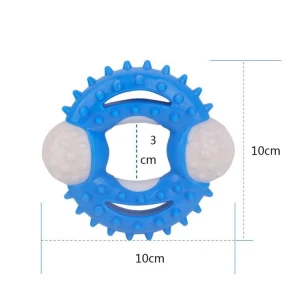 Игрушка для собак против укусов и для чистки зубов