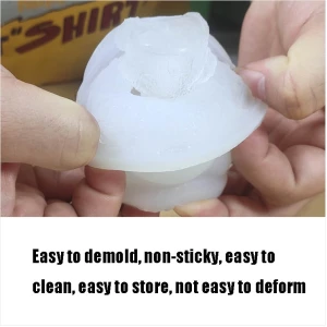 Форма для льда и ароматических свечей в виде медведя