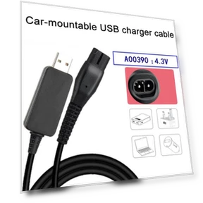 USB зарядный кабель для электробритвы Philips — Зарядные устройства, Philips
