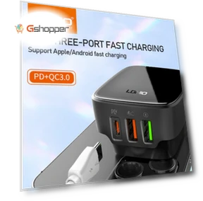 32W 3-портовое USB PD зарядное устройство — Зарядные устройства, LDNIO