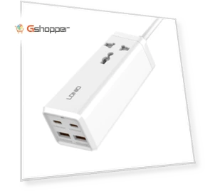 Зарядное устройство 65W с 4 портами USB — Зарядные устройства, LDNIO