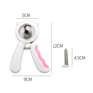 Антибрызговые кусачки для когтей домашних животных