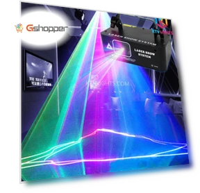 Лазерный светильник с RGB линейным сканированием — Сценические лазерные установки