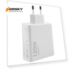 Быстрое зарядное устройство 120W с кабелем USB to Type-C — Зарядные устройства