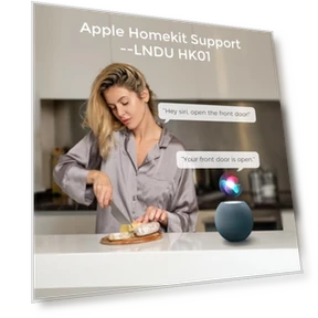 Умный замок с Apple Home Key и биометрическим доступом — Задвижки, LNDU