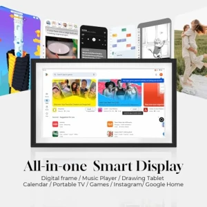 Цифровой календарь и планировщик для семьи с антибликовым экраном, Changingtouch