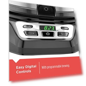 Программируемая кофеварка на 12 чашек — Кофеварки, BLACK+DECKER