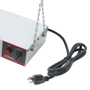 Термолампа для подогрева пищи с нижним креплением, Winco