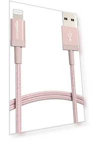 Кабель для зарядки USB-A на Lightning — Lightning, Amazon Basics