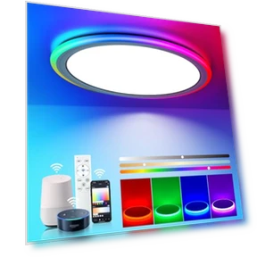 Умная RGB LED потолочная лампа — Светодиодные, BLNAN