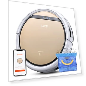 Робот-пылесос и швабра 2-в-1 — Роботы-пылесосы, ILIFE
