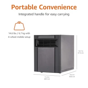 Портативный обогреватель, Amazon Basics