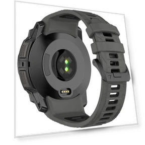 Спортивный силиконовый ремешок для часов — Браслеты и клипсы, Garmin