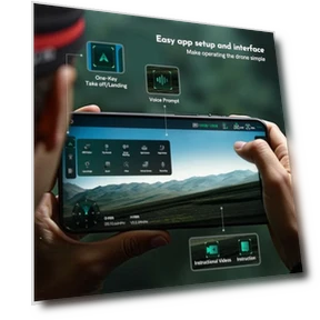 Дрон с камерой 4K для начинающих — Квадрокоптеры и дроны, Gleesfun