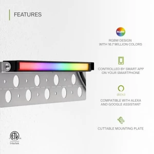 LED светильник для подпорных стенок, ASD