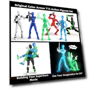 Набор фигурок Luminous T13, 6 шт. — Куклы и фигурки, Bozobo