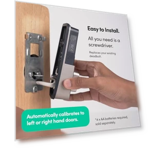 Умный замок Deadbolt Go с отпечатком пальца — Системы безключевого доступа, igloohome