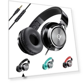 On-Ear Headphones Wired with Mic — Накладные наушники, Artix