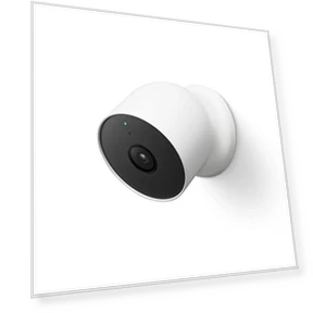 Камера безопасности Nest Cam для улицы и дома, аккумуляторная - 2 поколение — Цилиндрические камеры, Google