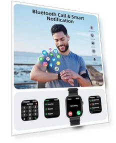Встроенные GPS умные часы с Bluetooth звонками — Умные часы, Parsonver