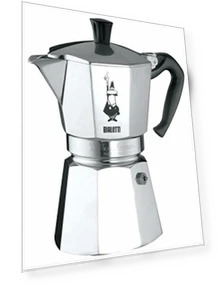Moka Express: Иконическая кофеварка для плиты — Кофеварки гейзерные, Bialetti