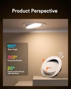 Умные встраиваемые светильники с гибкой настройкой, Lumary