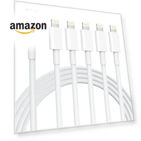 Набор кабелей USB C — Lightning 5 шт., 1.8 м — Lightning, NKNZLY