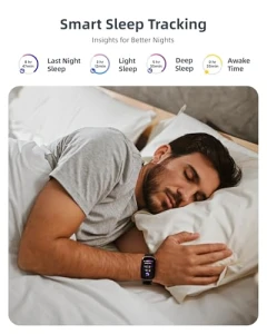 Фитнес-трекер с монитором сердечного ритма и сна — Фитнес-браслеты, Parsonver