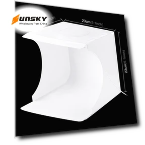 Складная портативная фотостудия с LED подсветкой — Шатры для съемки, PULUZ