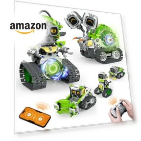 STEM AI Robot Toys Building Set — Управляемые игрушки и роботы, Opmind
