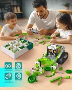 STEM AI Robot Toys Building Set — Роботы для программирования, Opmind