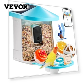 Умная кормушка для птиц с камерой — Камеры для охоты и наблюдения, VEVOR