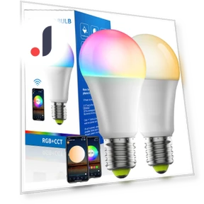 Умная светодиодная лампочка Bluetooth RGB — Светодиодные, Refreshing Home