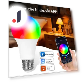 Умная светодиодная лампа с Bluetooth — Светодиодные, Refreshing Home