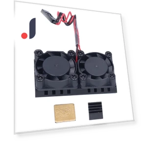 Вентиляторы охлаждения с радиатором для Raspberry Pi — Вентиляторы для охлаждения электроники, Canaryy-duoqiao