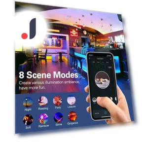 Светодиодная лампочка E27 RGB+WW+CW — Умные модули, Cozy Cottage-Relax