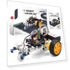 Стартовый комплект 2WD Smart Robot Car — Комплектующие для роботов, OSOYOO