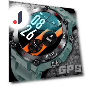 GPS Смарт-часы Спортивный фитнес-браслет — Умные часы, SACOSDING