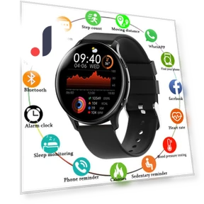 Умные часы с Bluetooth и мониторингом температуры тела — Умные часы, Tiktop2