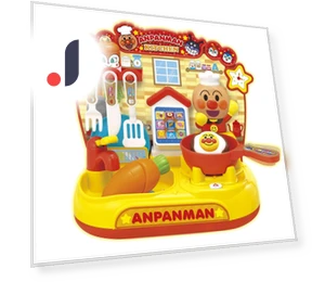 Радостная палитра Anpanman Kitchen — Наборы для готовки, Nippon-Mart