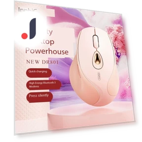 Беспроводная Bluetooth мышь — Компьютерные мыши, Inphic