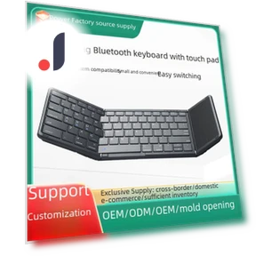 Складная клавиатура и мышь с сенсорной панелью Bluetooth — Клавиатуры, Peach Bloom