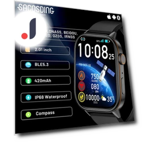 GPS Спортивные Траектории Смарт-часы — Умные часы, SACOSDING