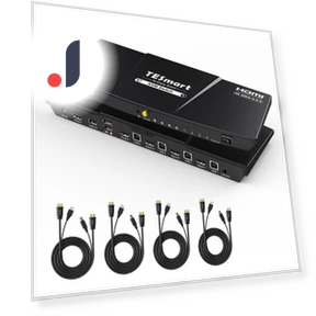 KVM-переключатель 4 входа 1 выход HDMI — KVM-переключатели, TESmart