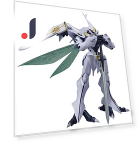 Подвижная фигурка Servine из серии Aura Battler DUNBINE — Куклы и фигурки, TAMASHII NATIONS