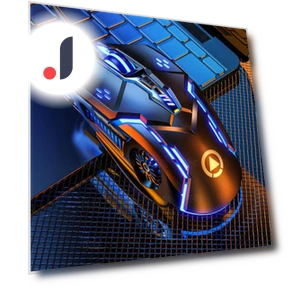 Бесшумная игровая мышь с подсветкой — Коврики для мыши, SwiftNex