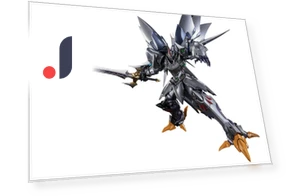 Teppaku Series Robot Wars Cybuster Possession окрашенная подвижная фигурка — Фигурки для игр, CCSTOYS