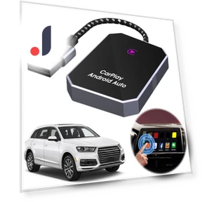 2 в 1 беспроводной CarPlay Android Auto адаптер — Автоэлектроника и аксессуары, Actually lighting