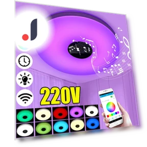 Музыкальный RGB светодиодный потолочный светильник — Потолочные светильники, Refreshing Home