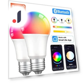Умная лампа E27 RGB+WW+CW — Светодиодные, Refreshing Home